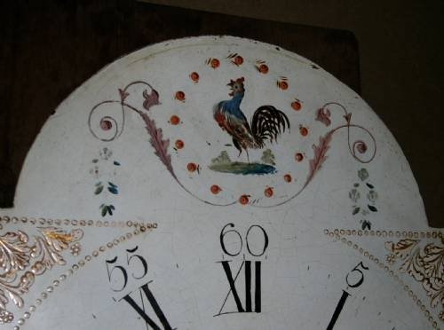 fig 4. George III Mahogany 8 Day Longcase Clock